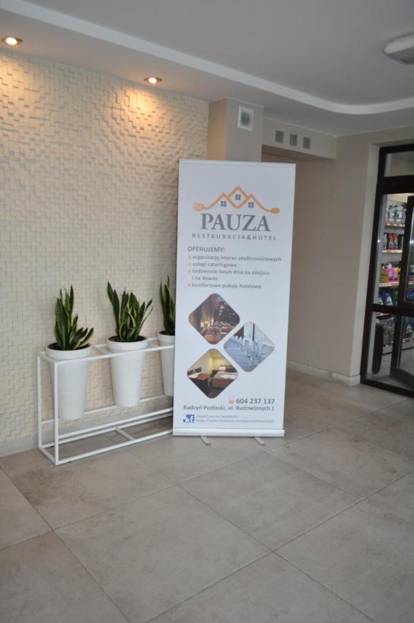 Hotel Pauza Radzyń Podlaski Kültér fotó